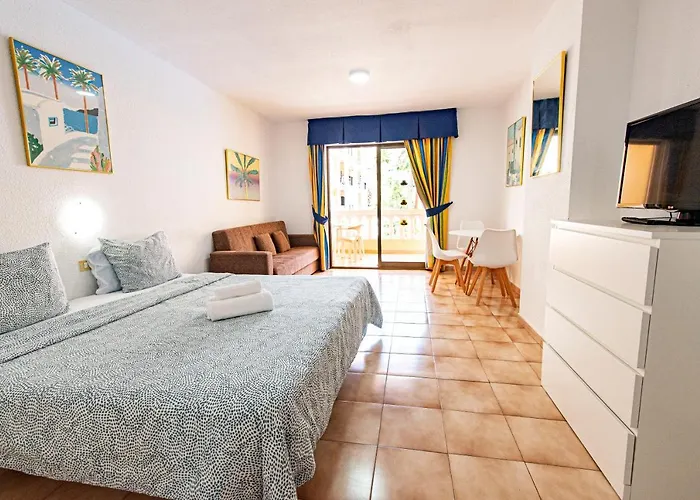 아파트 Estudio Castle Harbour 403 Cristianos *